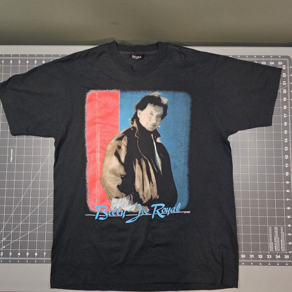 Vintage Billy Joe Royal Tshirt Large 80s Screen Stars Music Band Single Stitch